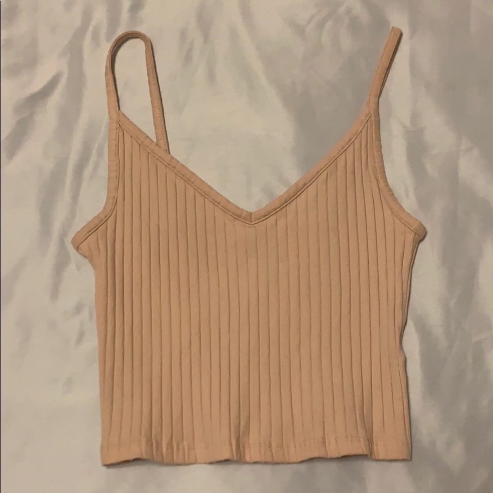 H&M cropped v-neck